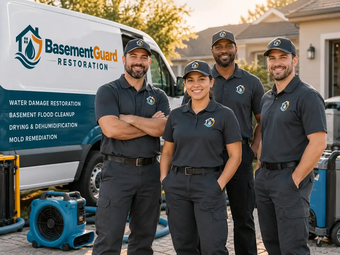 Basement Water Damage Restoration company in Perrinton, MI